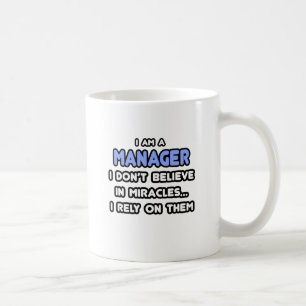 Wunder und Manager Kaffeetasse
