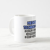Wunder und Medizintechniker Kaffeetasse (Vorderseite Links)