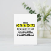 Wunder und Obstmacher ... Funny Postkarte (Stehend Vorderseite)