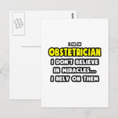 Wunder und Obstmacher ... Funny Postkarte (Vorne/Hinten)