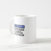 Wunder und Programmierer Kaffeetasse (Vorderseite Links)