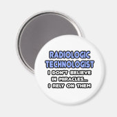 Wunder und Radiologen Magnet (Vorderseite/Rückseite)