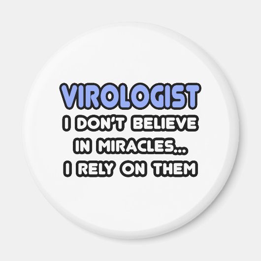 Wunder und Virologen Magnet (Vorne)