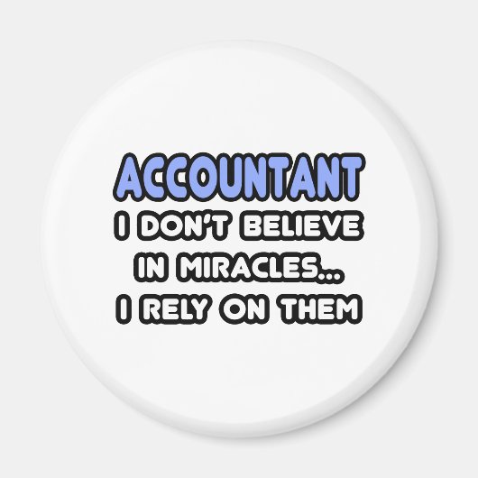 Wunder und Wirtschaftsprüfer Magnet (Vorne)