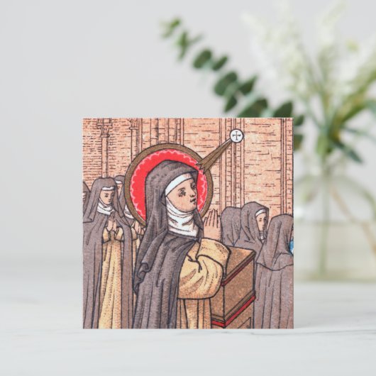 Wunder von Bl. Imelda Lambertini (Detail; VVP 010) (Stehend Vorderseite)