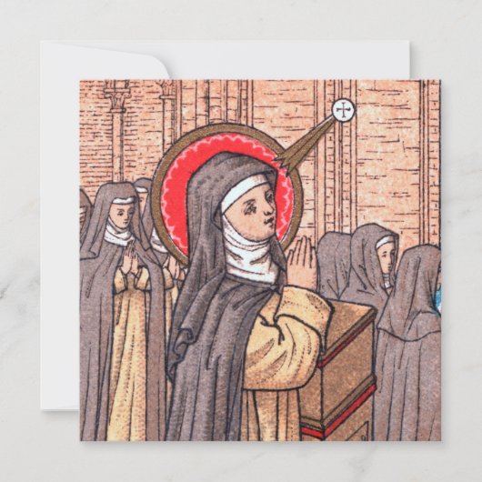 Wunder von Bl. Imelda Lambertini (Detail; VVP 010) (Vorderseite)