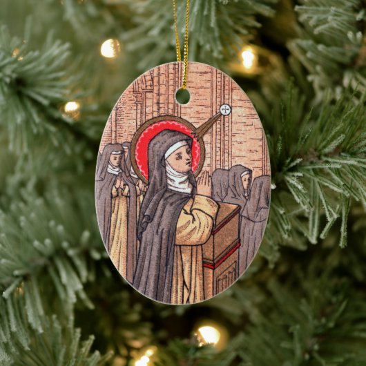 Wunder von Bl. Imelda Lambertini (VVP 010) Keramik Ornament (Baum)