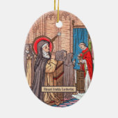 Wunder von Bl. Imelda Lambertini (VVP 010) Keramik Ornament (Hinten)