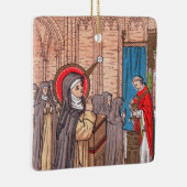 Wunder von Bl. Imelda Lambertini (VVP 010) Keramikornament (Rechts)