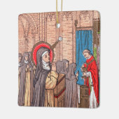 Wunder von Bl. Imelda Lambertini (VVP 010) Keramikornament (Links)