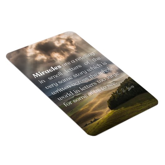 Wunder von C. S. Lewis Magnet (Rechte Seite)