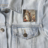 Wunder von St Patrick, c.1746 (Öl auf Leinwand) Button (Beispiel)