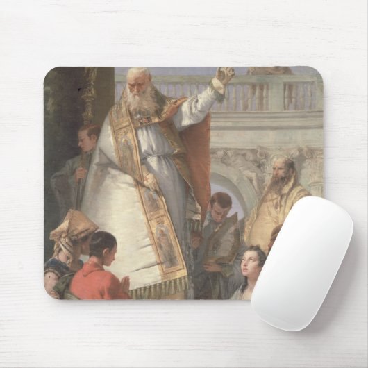 Wunder von St Patrick, c.1746 (Öl auf Leinwand) Mousepad (Mit Mouse)