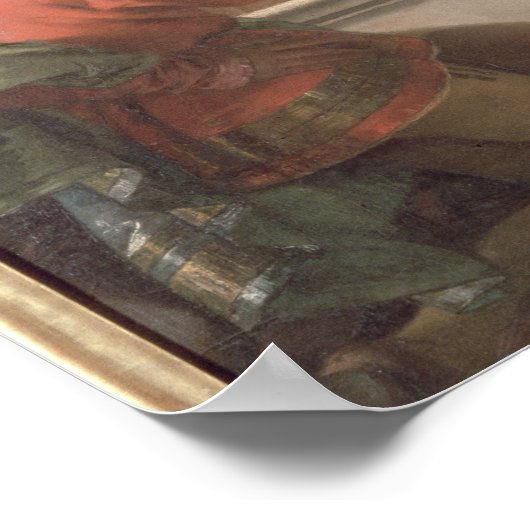 Wunder von St. Patrick, c.1746 (Öl auf Leinwand) Poster (Ecke)