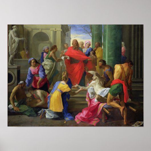 Wunder von St. Paul in Ephesus, 1693 Poster (Vorne)