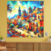 Wunder von Süd-Marokko: Assa Leinwanddruck (Insitu (Wohnzimmer))