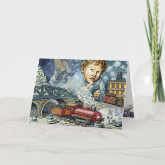 "Wunder, wie Sie" Weihnachtskarte wandern Feiertagskarte