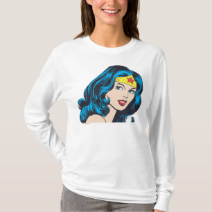Wunder-Woman-Gesicht T-Shirt