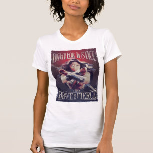 Wunder Woman-Kampf für Gerechtigkeit T-Shirt