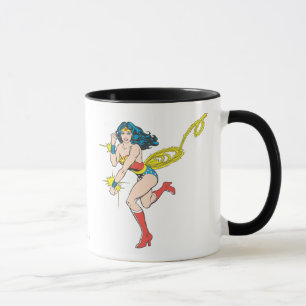 Wunder Woman-Manschetten Tasse