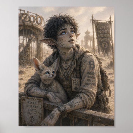 Wunder / Zoowärter / Wüstenzoo Poster (Vorne)