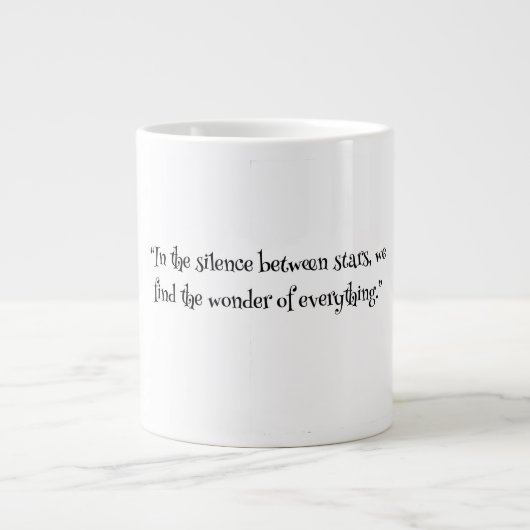 Wunder zwischen den Sternen Tasse (Vorderseite)