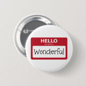 wunderbar 001 button (Vorne & Hinten)
