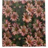 Wunderbar blumengeschmückt, auffallend duschvorhang (Vorderseite)