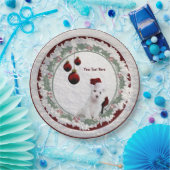 Wunderbar entzückender Westie Welpen-Papier-Teller Pappteller (Party)