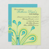 Wunderbar gefickt! einladung (Vorne/Hinten)