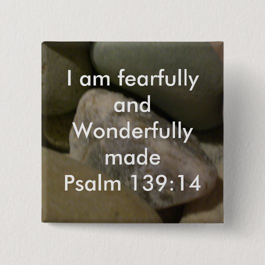 Wunderbar gemacht button (Vorderseite)