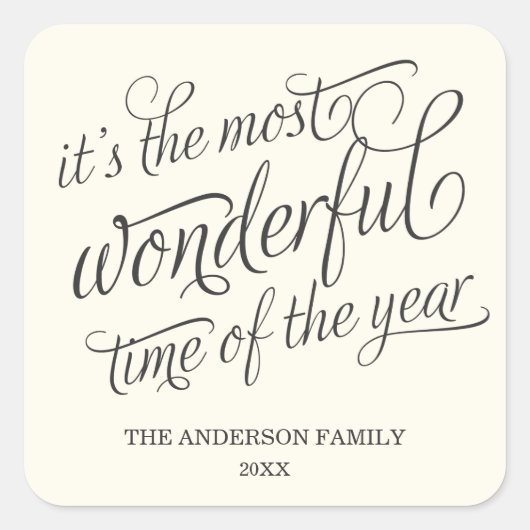 WUNDERBAR | HOLIDAY STICKERS (Vorderseite)