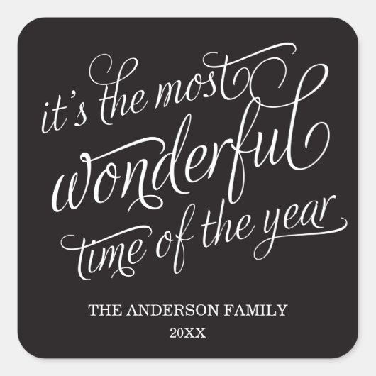 WUNDERBAR | HOLIDAY STICKERS (Vorderseite)