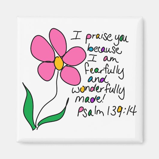 Wunderbar Made Magnet (Vorne)