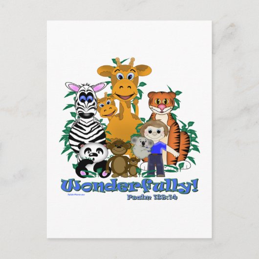 Wunderbar Made Postkarte (Vorderseite)