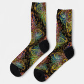Wunderbar Magical Paisley Socken (Linkes Detail)