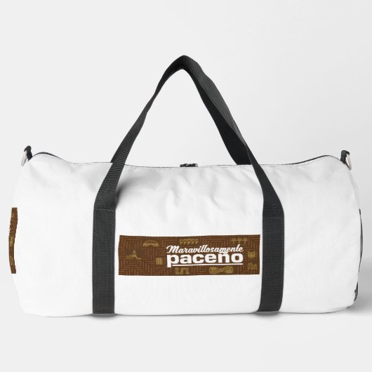 Wunderbar paceño duffle bag (Vorderseite)