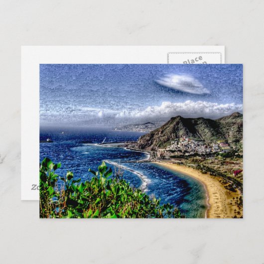 Wunderbar Teneriffa Postkarte (Vorne/Hinten)