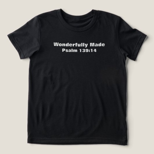 wunderbar Tri-Blend shirt (Design Vorderseite)