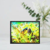 Wunderbar, um Sie zu treffen Slug und Pilz-Foto Postkarte (Stehend Vorderseite)