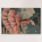 Wunderbar Vintages Mädchen schwierig Puzzle (Horizontal)