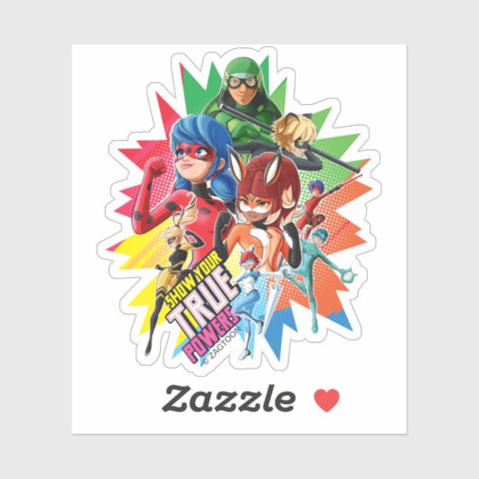 Wunderbar zeigen Ihre wahren Power Aufkleber (Blatt)