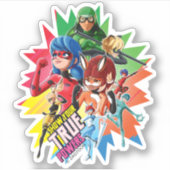 Wunderbar zeigen Ihre wahren Power Aufkleber (Vorderseite)