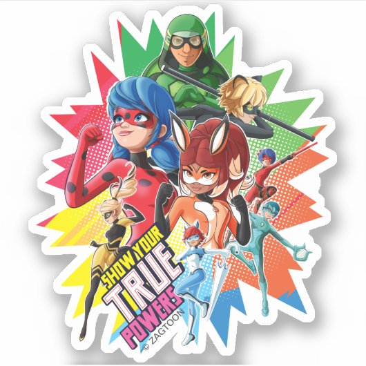 Wunderbar zeigen Ihre wahren Power Aufkleber (Vorderseite)