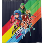 Wunderbar zeigen Ihre wahren Power Duschvorhang (Vorderseite)