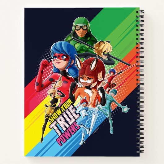 Wunderbar zeigen Ihre wahren Power Notizblock (Rückseite)