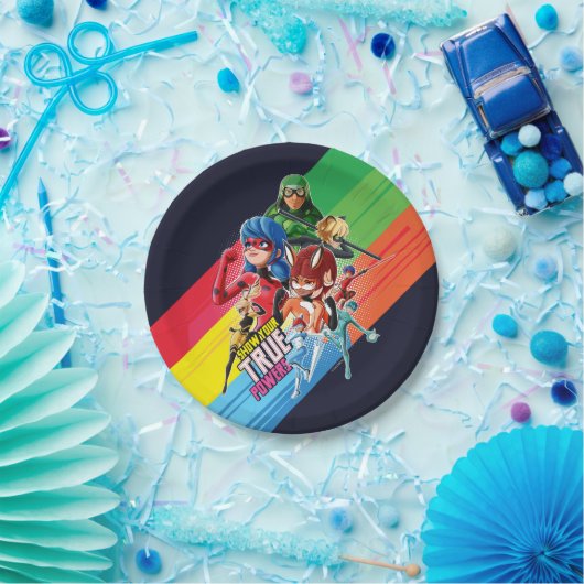 Wunderbar zeigen Ihre wahren Power Pappteller (Party)