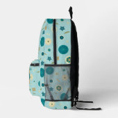 Wunderbare Atome Bedruckter Rucksack (Rechts)