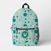 Wunderbare Atome Bedruckter Rucksack (Vorderseite)
