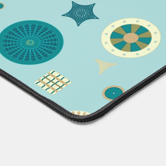 Wunderbare Atome Schreibtischunterlage (Ecke)